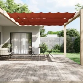 Toldo vertical terracota tela oxford 180x420 cm by , Umbrellas - Ref: Foro24-148369, Price: 34,53 €, Discount: %