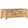 Mesa de centro con 4 cajones madera maciza de mango 90x50x35 cm by , Coffee table - Ref: Foro24-285827, Price: 218,62 €, Disc...