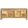Mesa de centro con 4 cajones madera maciza de mango 90x50x35 cm by , Coffee table - Ref: Foro24-285827, Price: 218,62 €, Disc...