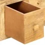 Mesa de centro con 4 cajones madera maciza de mango 90x50x35 cm by , Coffee table - Ref: Foro24-285827, Price: 218,62 €, Disc...