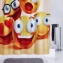 RIDDER Cortina de ducha Smile 180x200 cm de , Cortinas de ducha - Ref: Foro24-425969, Precio: 24,99 €, Descuento: %