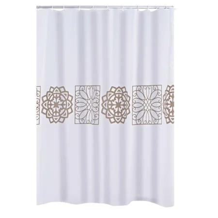 RIDDER Cortina de ducha Tunis textil de , Cortinas de ducha - Ref: Foro24-429763, Precio: 35,85 €, Descuento: %