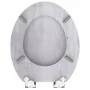SCHÜTTE Asiento de inodoro con cierre suave LIGHT WOOD MDF by , Toilet and bidet seats - Ref: Foro24-435086, Price: 58,06 €, ...