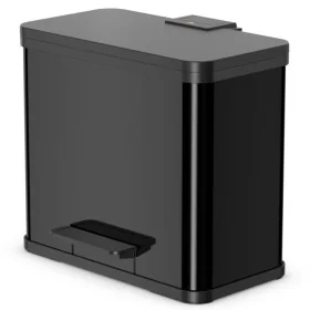 Hailo Papelera con pedal Oko Duo Plus tamaño L 17+9 L negro 0630-260 von , Mülltonnen und Mülltonnen - Ref: Foro24-415431, Pr...