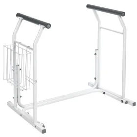 RIDDER Barra de apoyo para inodoro móvil blanco 150 kg A0110101 by , Safety handles - Ref: Foro24-421614, Price: 97,57 €, Dis...