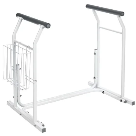 RIDDER Barra de apoyo para inodoro móvil blanco 150 kg A0110101 de , Asideros de seguridad - Ref: Foro24-421614, Precio: 97,5...