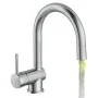 SCHÜTTE Grifo mezclador de lavabo con LED STELLA cromado by , Faucets - Ref: Foro24-435067, Price: 86,65 €, Discount: %
