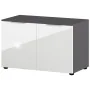 Germania Banco zapatero GW-Rimini 75x40x48 cm grafito y blanco de , Zapateros y organizadores de calzado - Ref: Foro24-438392...