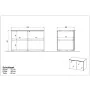 Germania Banco zapatero GW-Rimini 75x40x48 cm grafito y blanco de , Zapateros y organizadores de calzado - Ref: Foro24-438392...