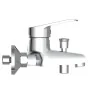 SCHÜTTE Grifo mezclador de bañera TESSA cromado de , Grifos - Ref: Foro24-438660, Precio: 57,20 €, Descuento: %
