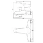 SCHÜTTE Grifo mezclador de bañera TESSA cromado de , Grifos - Ref: Foro24-438660, Precio: 57,20 €, Descuento: %