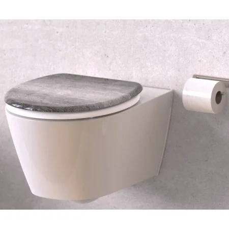 SCHÜTTE Asiento de inodoro con cierre suave INDUSTRIAL GREY von , Toiletten- und Bidetsitze - Ref: Foro24-438767, Preis: 34,9...