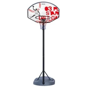 Avento Canasta baloncesto ajustable Champion Shoot negro blanco y rojo de , Postes para canastas de baloncesto - Ref: Foro24-...