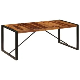 Mesa de comedor de madera maciza de sheesham 200x100x75 cm by , Kitchen and dining tables - Ref: Foro24-247413, Price: 431,89...