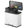 Hailo Cubo de basura pedal Oko Trio Plus talla L blanco 3x9 l 0633-230 de , Cubos de la basura y papeleras - Ref: Foro24-4154...