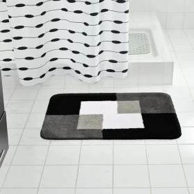 RIDDER Alfombrilla de baño Coins 60x90 cm gris 7103307 de , Alfombras y esterillas de baño - Ref: Foro24-421573, Precio: 45,6...