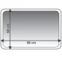 RIDDER Alfombrilla de baño Coins 60x90 cm gris 7103307 de , Alfombras y esterillas de baño - Ref: Foro24-421573, Precio: 45,6...