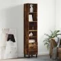 Aparador de madera contrachapada roble ahumado 34,5x34x180 cm von , Sideboards - Ref: Foro24-3189794, Preis: 97,27 €, Rabatt: %