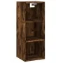Aparador de madera contrachapada roble ahumado 34,5x34x180 cm von , Sideboards - Ref: Foro24-3189794, Preis: 97,27 €, Rabatt: %