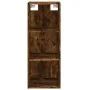Aparador de madera contrachapada roble ahumado 34,5x34x180 cm von , Sideboards - Ref: Foro24-3189794, Preis: 97,27 €, Rabatt: %