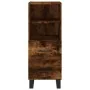 Aparador de madera contrachapada roble ahumado 34,5x34x180 cm von , Sideboards - Ref: Foro24-3189794, Preis: 97,27 €, Rabatt: %