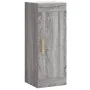 Aparador alto madera contrachapada gris Sonoma 34,5x34x180 cm by , Sideboards - Ref: Foro24-3200255, Price: 106,72 €, Discoun...