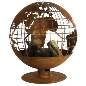 Esschert Design Brasero con forma de globo terráqueo de , Chimeneas - Ref: Foro24-433899, Precio: 324,06 €, Descuento: %