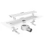SCHÜTTE Desagüe para suelo de ducha con tapa acero inoxidable 95,5 cm de , Desagües - Ref: Foro24-435050, Precio: 194,05 €, D...