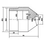 Contrapunto rotativo MT2 20 a 51 mm by , Clamps and screws - Ref: Foro24-146688, Price: 45,86 €, Discount: %