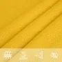 Toldo de vela amarillo HDPE 160 g/m² 3x4x5 m de , Sombrillas - Ref: Foro24-311586, Precio: 21,74 €, Descuento: %