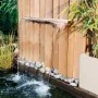 Ubbink Cascada con LEDs Niagara 90 cm acero inoxidable 1312126 de , Fuentes y cascadas - Ref: Foro24-419679, Precio: 366,30 €...