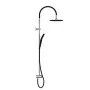 SCHÜTTE Juego de ducha fija MATAO RAIN negro cromado mate de , Cabezales de ducha - Ref: Foro24-429382, Precio: 130,29 €, Des...