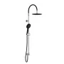 SCHÜTTE Juego de ducha fija MATAO RAIN negro cromado mate de , Cabezales de ducha - Ref: Foro24-429382, Precio: 130,29 €, Des...