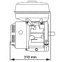 Motor de gasolina 15 HP 11 kW negro by , Generators - Ref: Foro24-141247, Price: 483,83 €, Discount: %