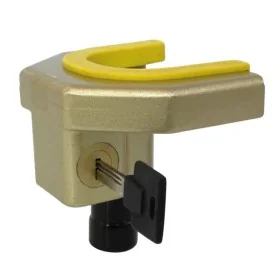 Carpoint Candado para barra de remolque dorado de , Cierres para enganches de remolques de vehículos - Ref: Foro24-439309, Pr...