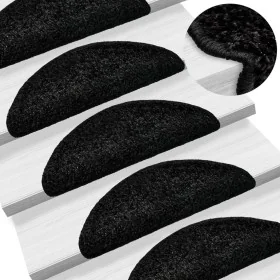 Alfombrillas de escalera 10 unidades negro 56x17x3 cm de , Alfombrillas para escalones - Ref: Foro24-149785, Precio: 52,20 €,...