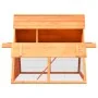 Conejera de madera maciza de pino y abeto 152x128x108 cm de , Jaulas y habitáculos para animales pequeños - Ref: Foro24-17064...