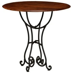 Mesa de comedor madera maciza de acacia acabado miel 80x76 cm von , Küchen- und Esstische - Ref: Foro24-245641, Preis: 244,52...