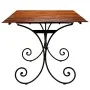 Mesa de comedor madera maciza acabado miel 200x100x76 cm de , Mesas de cocina y de comedor - Ref: Foro24-245643, Precio: 285,...