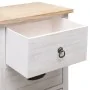 Armario auxiliar de madera de paulownia 35x25x87 cm by , Drawers - Ref: Foro24-284077, Price: 130,06 €, Discount: %
