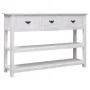 Aparador de madera blanco envejecido 115x30x76 cm de , Aparadores - Ref: Foro24-284172, Precio: 190,15 €, Descuento: %