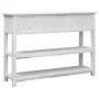 Aparador de madera blanco envejecido 115x30x76 cm de , Aparadores - Ref: Foro24-284172, Precio: 190,15 €, Descuento: %