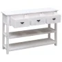 Aparador de madera blanco envejecido 115x30x76 cm de , Aparadores - Ref: Foro24-284172, Precio: 190,15 €, Descuento: %