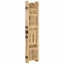 Biombo 4 paneles tallado a mano madera maciza mango 160x165 cm de , Divisores de ambientes - Ref: Foro24-285316, Precio: 293,...