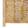 Biombo 4 paneles tallado a mano madera maciza mango 160x165 cm de , Divisores de ambientes - Ref: Foro24-285316, Precio: 293,...