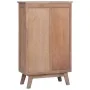 Aparador de madera maciza de teca 60x30x100 cm de , Taquillas y armarios de almacenamiento - Ref: Foro24-287739, Precio: 230,...