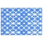 Alfombra de exterior ARAKIL azul y blanca 190x290 cm PP de , Protectores para exterior - Ref: Foro24-310447, Precio: 55,62 €,...