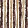 Cortina mosquitera beige y marrón claro chenilla 56x200 cm de , Mosquiteras para ventanas - Ref: Foro24-315120, Precio: 38,28...