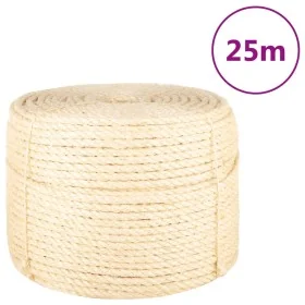 Cuerda 100% sisal 10 mm 25 m de , Sogas y cuerdas metálicas - Ref: Foro24-155022, Precio: 29,79 €, Descuento: %