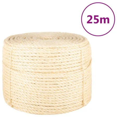 Cuerda 100% sisal 10 mm 25 m de , Sogas y cuerdas metálicas - Ref: Foro24-155022, Precio: 29,79 €, Descuento: %